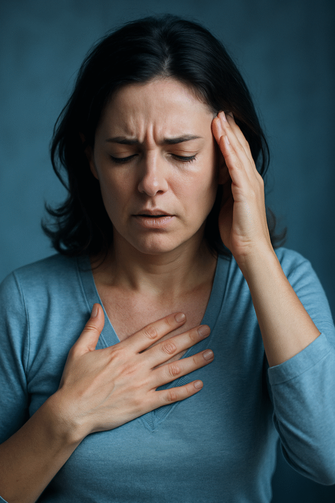 Síntomas físicos y emocionales de la ansiedad