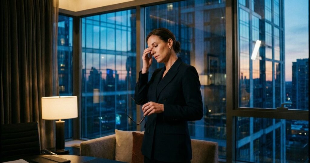 Mujeres líderes con ansiedad